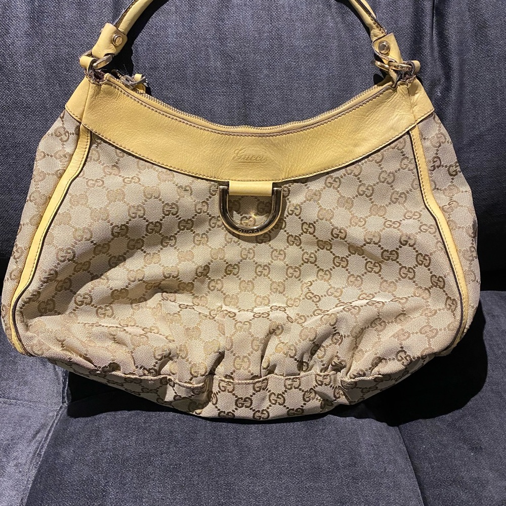 Gucci D-Ring Hobo Bag